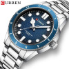 Мужские часы Curren 8450 Silver-Blue фото 3