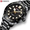 Чоловічий годинник Curren 8450 All Black фото 3