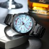 Чоловічий годинник Curren 8455 Black-Blue фото 3