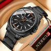 Мужские часы Curren 8455 All Black фото 4