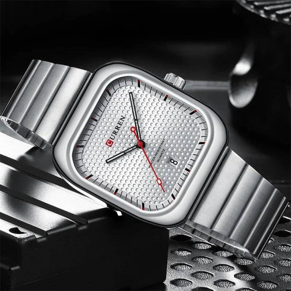 Мужские часы Curren 8460 Silver-Silver фото 4
