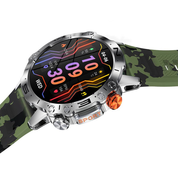 Розумний годинник Modfit Combat Silver Army фото 5