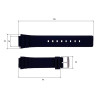 Ремінець для годинника Skmei 1715BK Black фото 4
