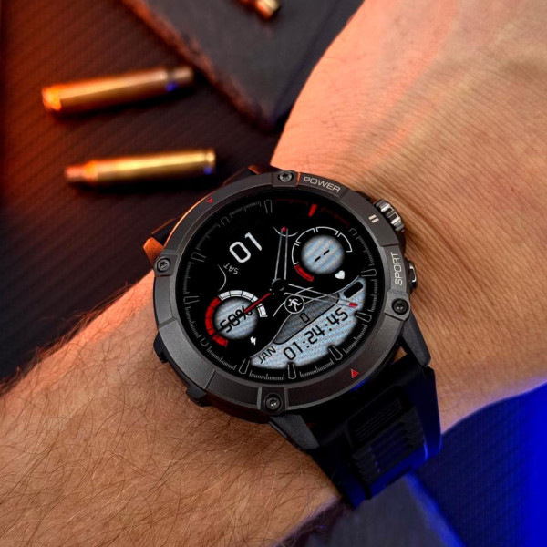 Смарт часы Modfit Expedition Compass Black фото 15