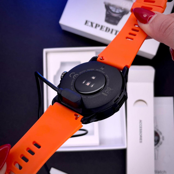 Смарт часы Modfit Expedition Compass Black-Orange фото 18