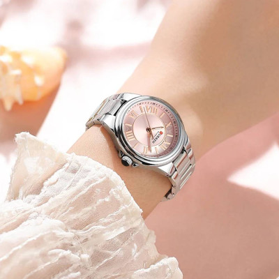 Curren 9091 Silver-Pink