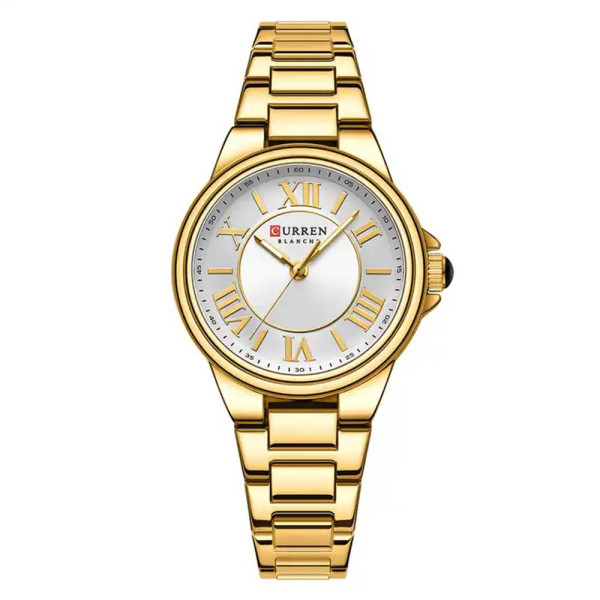 Жіночі годинники Curren 9091 Gold-White фото 1