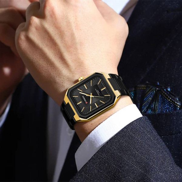 Мужские часы Curren 8457 Gold-Black фото 4