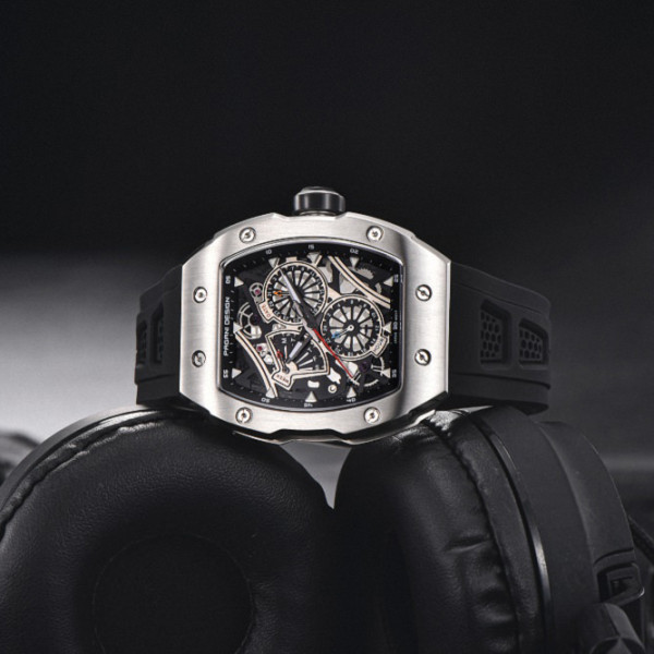 Чоловічий годинник Pagani Design PD-YS012 Silver-Black фото 5