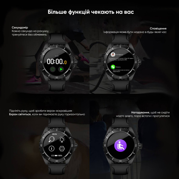 Смарт часы Modfit ProTrainer GPS Army Green фото 14