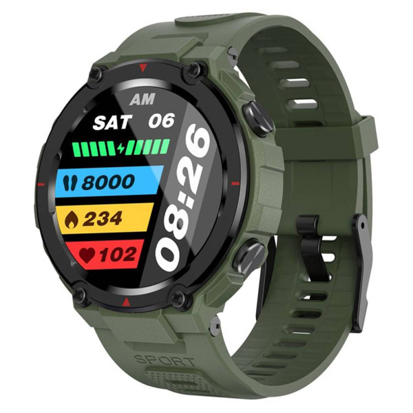 Розумний годинник Modfit ProTrainer GPS Army Green фото 1