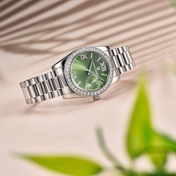Женские часы Pagani Design PD-1776 Silver-Green фото 4