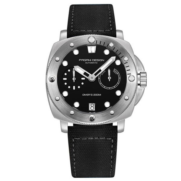 Мужские часы Pagani Design PD-1767 Silver-Black фото 1