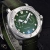 Чоловічий годинник Pagani Design PD-1767 Silver-Green фото 3