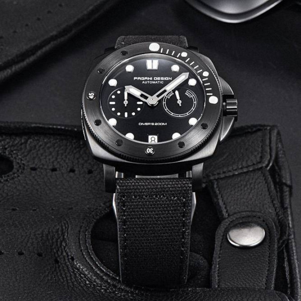 Мужские часы Pagani Design PD-1767 Black фото 5