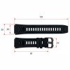 Ремінець для смарт годинника АК45 Black фото 4