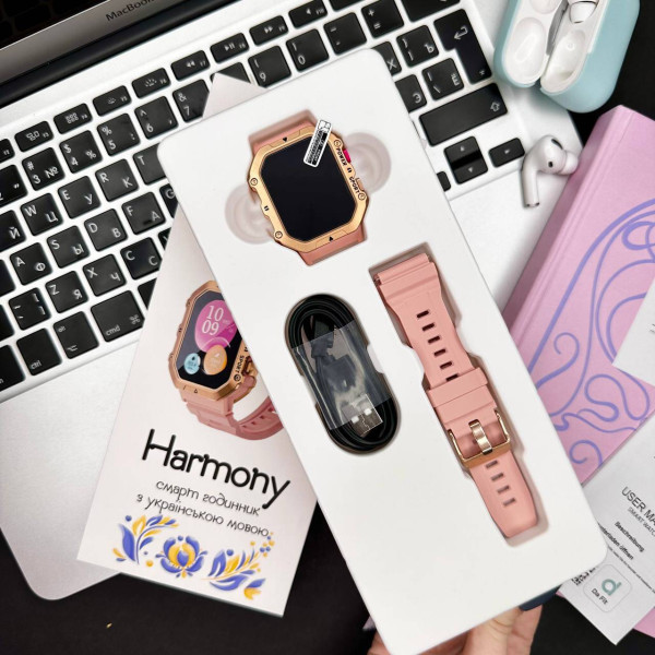 Смарт часы Modfit Harmony Gold-Pink фото 12