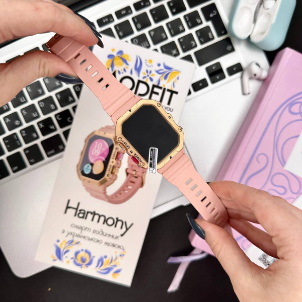 Смарт часы Modfit Harmony Gold-Pink фото 13