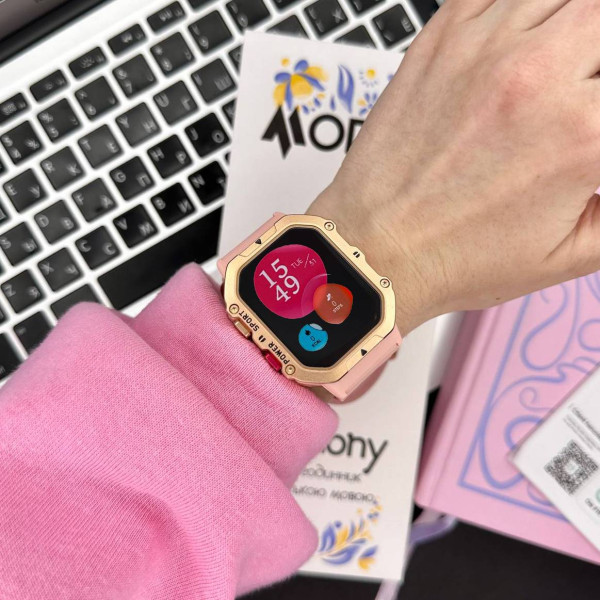 Смарт часы Modfit Harmony Gold-Pink фото 14