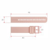 Ремешок для смарт часов K26H Pink фото 4