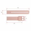 Ремінець для смарт годинника K26H Pink фото 4
