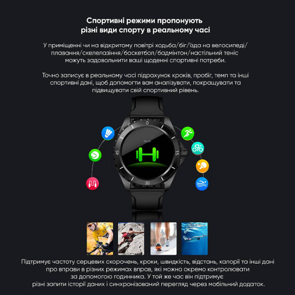 Смарт часы Modfit ProTrainer GPS White фото 11