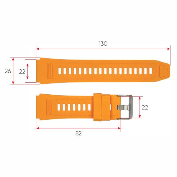 Ремешок для смарт часов Modfit Combat Orange фото 4