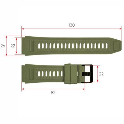 Ремешок для смарт часов Modfit Hunter Army Green