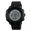 Чоловічий годинник Skmei 1213 Black-Blue фото 2