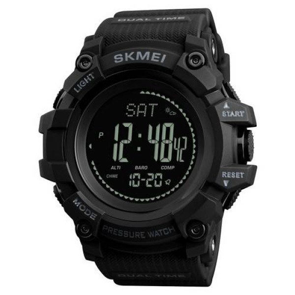Мужские часы Skmei 1358 Black Smart Watch Compass фото 1