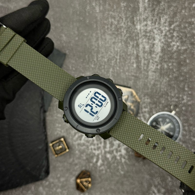 Skmei 1426AGWT Army Green-White