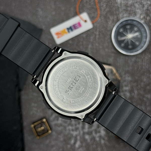 Мужские часы Skmei 1502 All Black фото 7