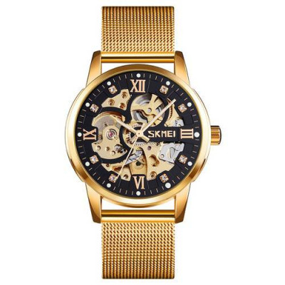 Чоловічий годинник Skmei 9199GDBK Gold-Black