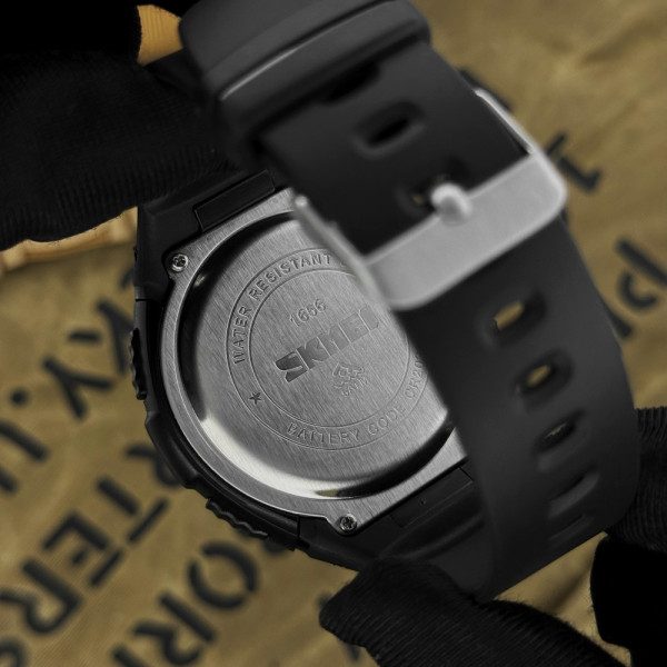 Чоловічий годинник Skmei 1656 All Black фото 12