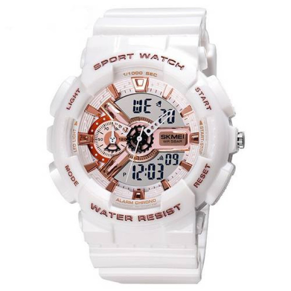 Женские часы Skmei 1688 White-Cuprum фото 1