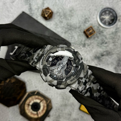 Мужские часы Skmei 1688CMGY Camo Gray.