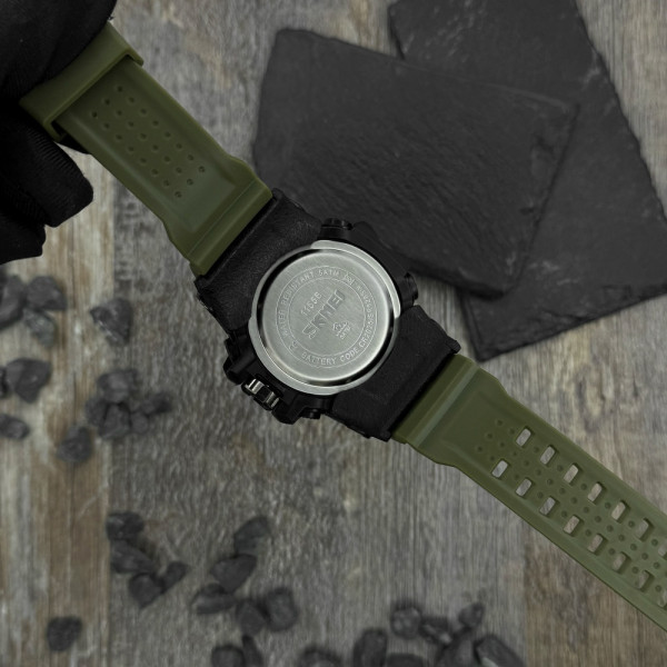 Мужские часы Skmei 1155 Black-Military фото 10