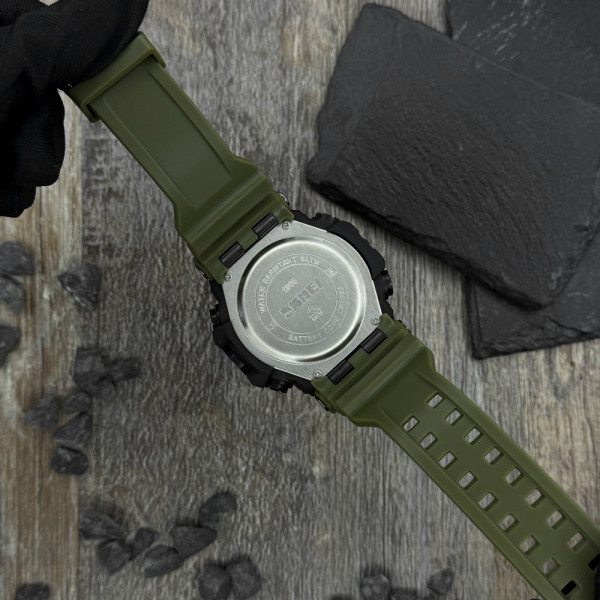 Чоловічий годинник Skmei 1968 Military-Black фото 10