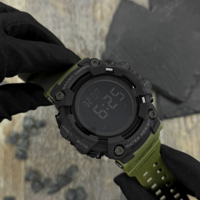 Чоловічий годинник Skmei 1968 Military-Black