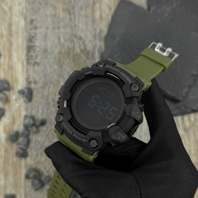 Чоловічий годинник Skmei 1968 Military-Black