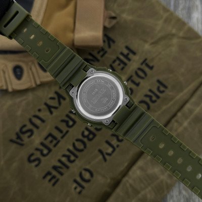 Мужские часы Skmei 1628 Military-Black