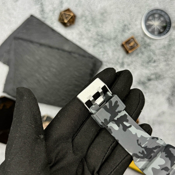 Чоловічий годинник Skmei 1742 Gray Military. фото 9