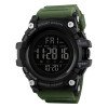 Чоловічий годинник Skmei 1384 Black-Military Wrisband фото 2