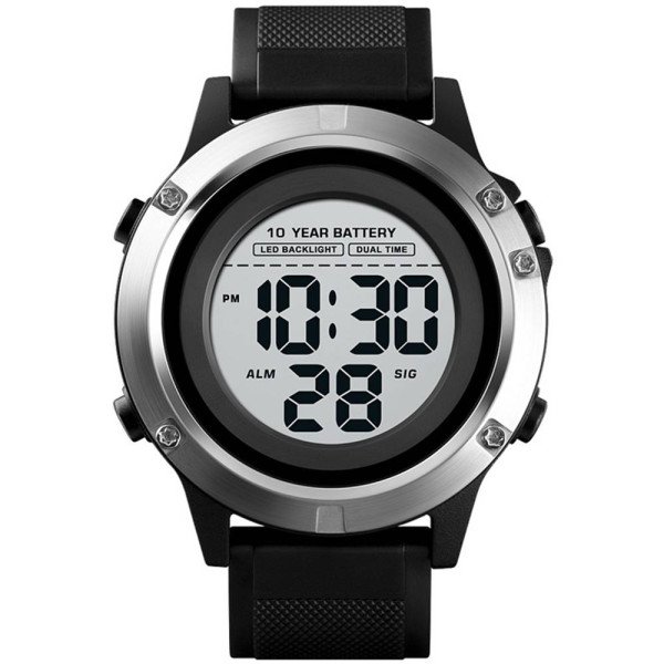 Чоловічий годинник Skmei 1518 Black фото 1