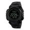 Skmei 1290BK All Black Smart Watch + Compass