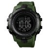 Чоловічий годинник Skmei 1475AG Black-Military Wristband фото 2