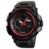 Чоловічий годинник Skmei 1343 (1343RD) Black-Red фото 2