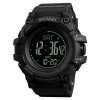 Мужские часы Skmei 1356BK Black+Compass фото 2