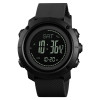 Мужские часы Skmei 1427BK Black + Compass фото 2
