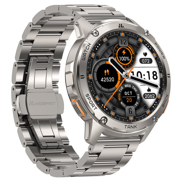 Спортивные Умные Часы Kospet TANK T3 Silver Special Edition + Спортивные Режимы, Водозащита, Звонки фото 6